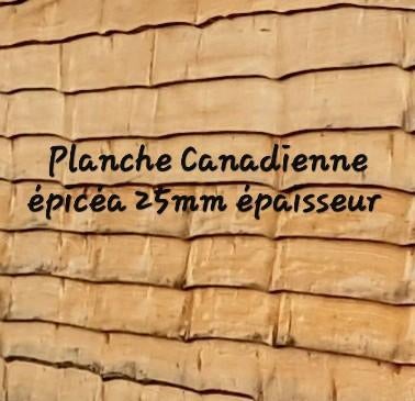 Bardage Canadien, Enlèvement, Neuf, Bois, 3 à 6 mètres
