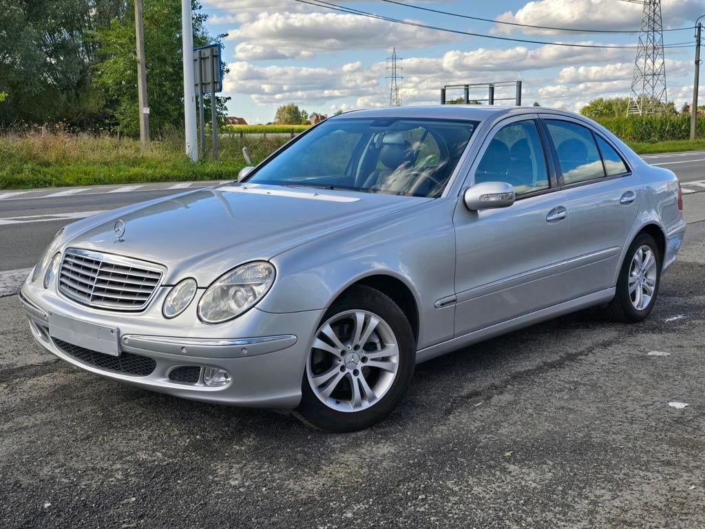 MERCEDES BENZ E220 CDI 2200CC DIESEL 02/2003  300000KM, Autos, Argent ou Gris, Achat, Cruise Control, 4 portes