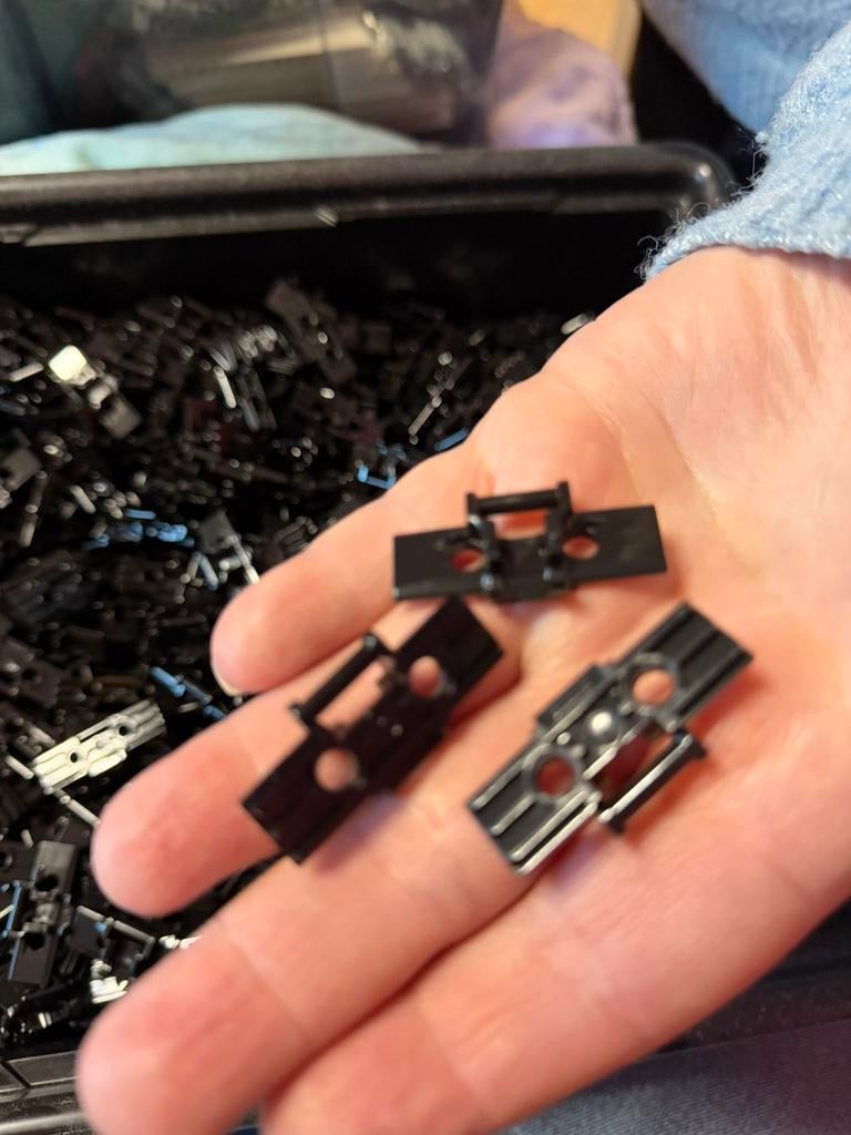 Doos met lego technic onderdelen 3 dozen, Ophalen, Lego