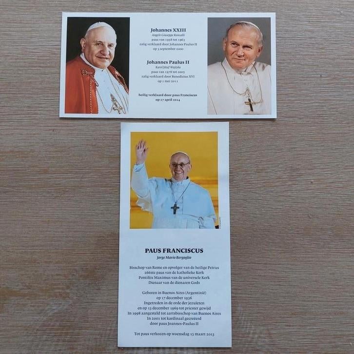 2 fotokaarten Pausen, Boeken, Ophalen of Verzenden, Zo goed als nieuw