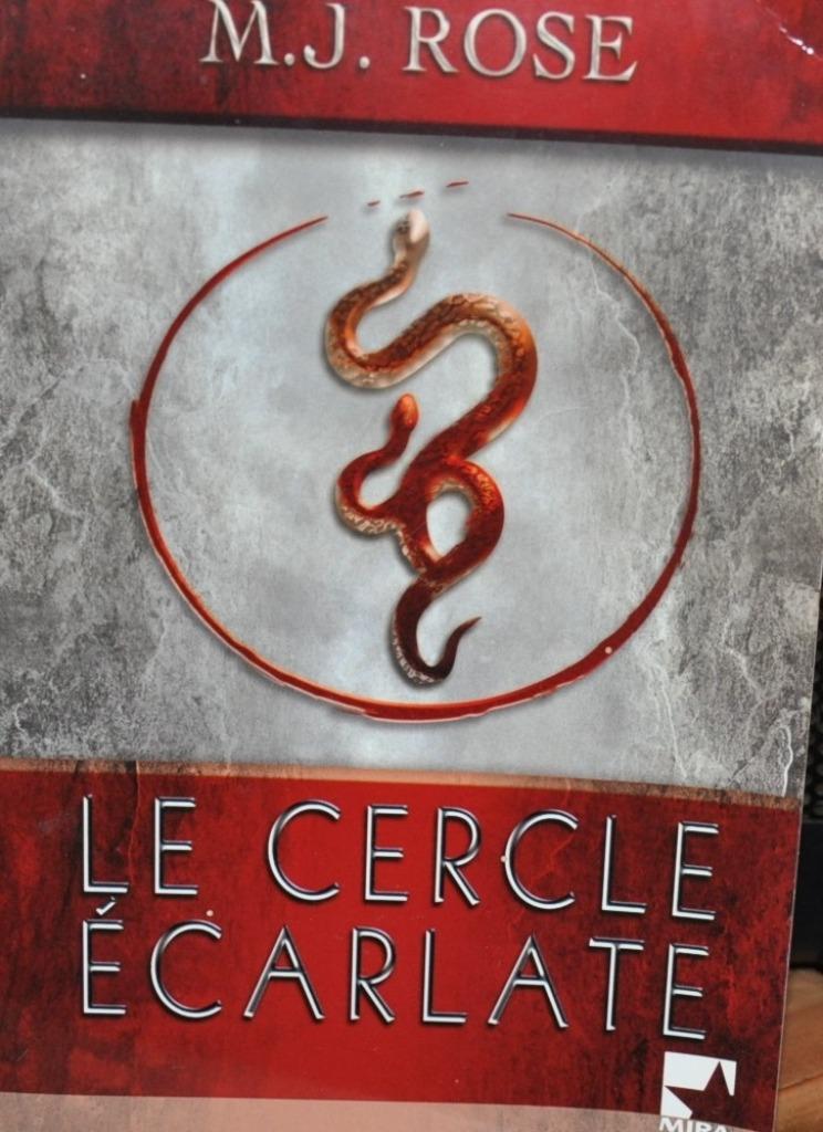 livre roman le cercle ecarlate de M.J.Rose(x2061), Livres, Enlèvement ou Envoi, Utilisé, M.j.rose