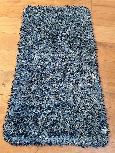 Blauwe Tapijt 120x65cm, Ophalen, 100 tot 150 cm, Blauw, 50 tot 100 cm