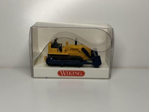 Bulldozer CATERPILLAR 1/87 HO WIKING Made Germany Neuf+Boite, Hobby & Loisirs créatifs, Voitures miniatures | 1:87, Neuf, Grue, Tracteur ou Agricole