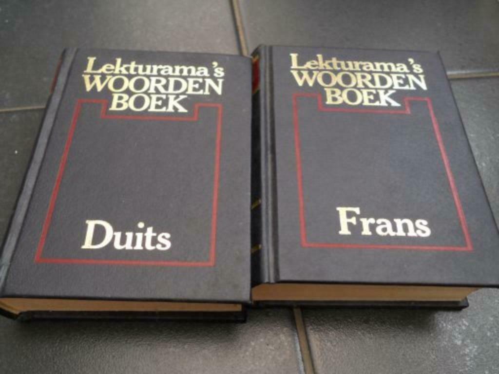 Lekturama woordenboek / Duits en Frans, Livres, Livres scolaires, Enlèvement ou Envoi, Utilisé, Allemand