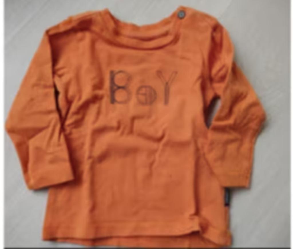 Longsleeve jongen Maat 56 Noppies Baby, Kinderen en Baby's, Babykleding | Maat 56, Ophalen of Verzenden