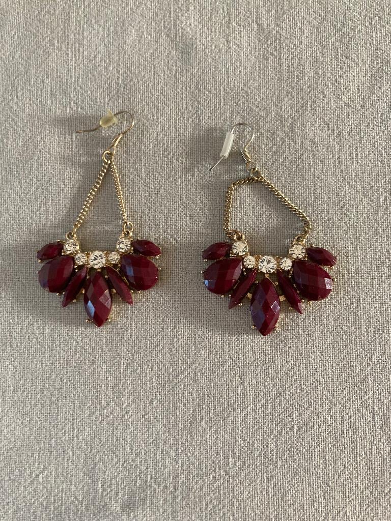 Boucles d'oreilles, Bijoux, Sacs & Beauté, Boucles d'oreilles, Puces ou Clous, Enlèvement ou Envoi, Autres couleurs, Comme neuf
