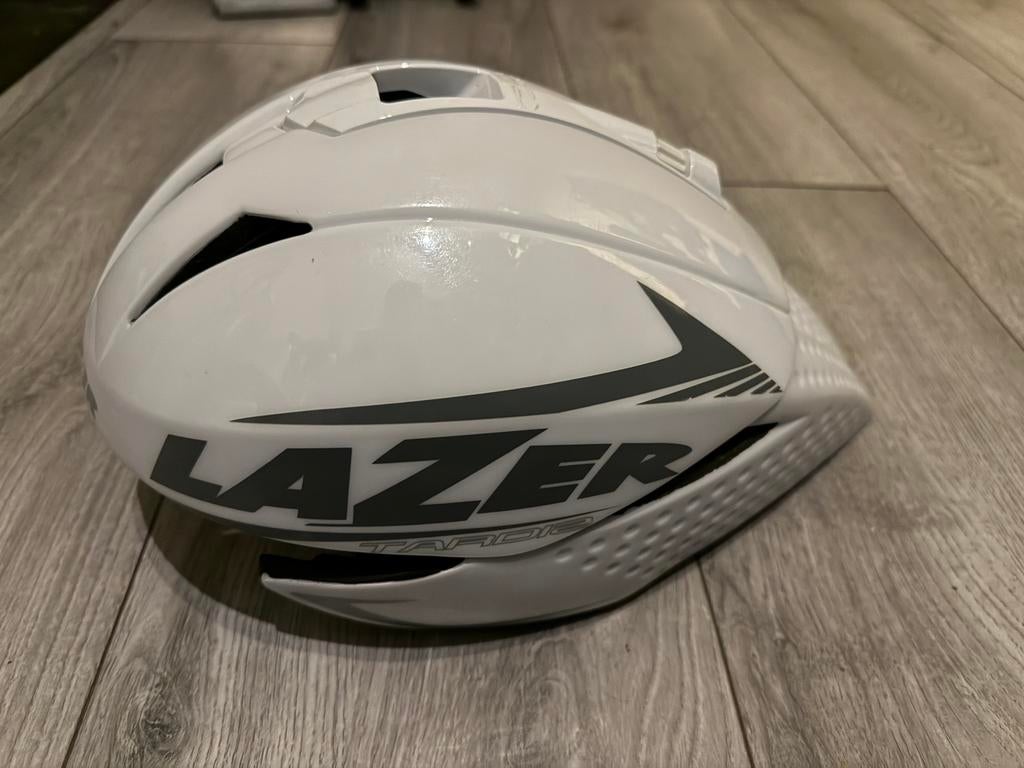 Lazer Tardiz helm tijdrit triatlon Small, Fietsen en Brommers, Lazer, Gebruikt, Heer of Dame, Ophalen