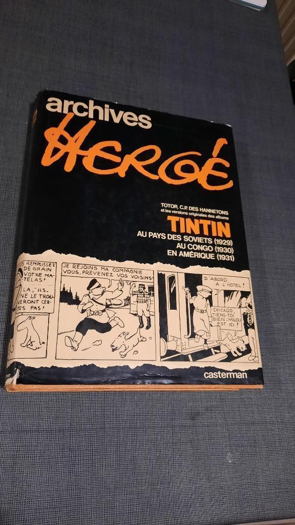 Archives Hergè ,rè 1 a 1976., Boeken, Ophalen of Verzenden