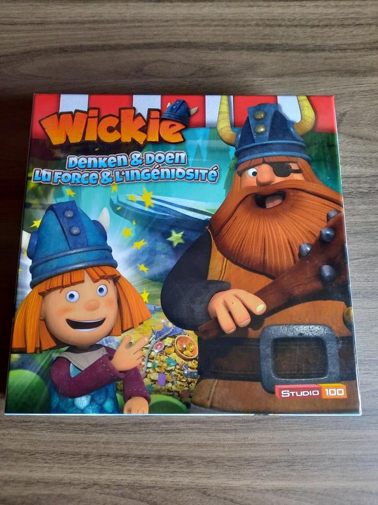 Gezelschapsspel, Wickie, denken en doen, Ophalen of Verzenden, Nieuw