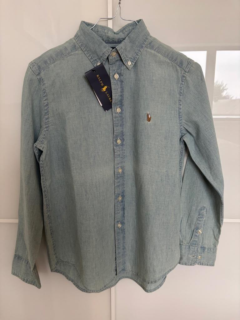 Chemise - 12 ans - Ralph Lauren - NEUF, Neuf, Garçon, Enlèvement ou Envoi, Chemise ou Chemisier