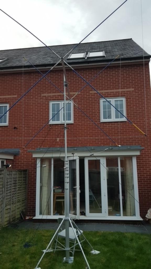 28 Mhz 2 elm Quad ligt model, Télécoms, Antennes & Mâts, Neuf, Antenne, Envoi