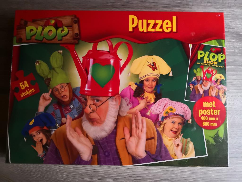 54 delige Kabouter plop puzzel met poster, Ophalen