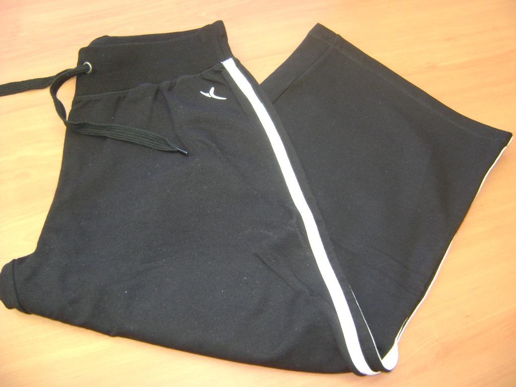 pantalon domyos noir et reebok bleu (fitness), Enlèvement ou Envoi, Comme neuf, Taille 42/44 (L), Fitness ou Aérobic