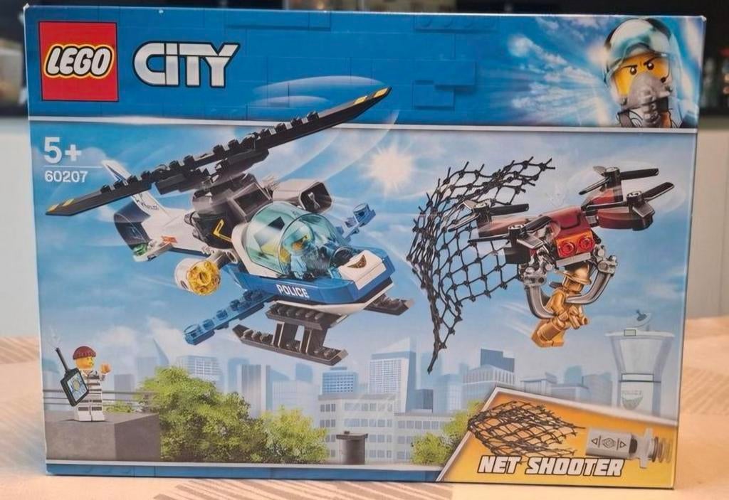 LEGO CITY Luchtpolitie drone-achtervolging , Set 60207, Ophalen of Verzenden, Lego