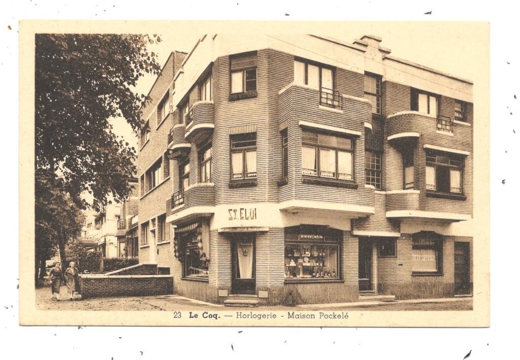 Coq-sur-Mer NA141 : Lot de 2 cartes, Envoi, 1940 à 1960, Non affranchie, Flandre Occidentale
