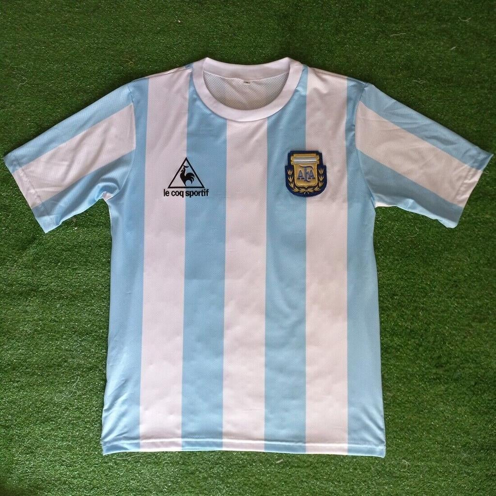 Argentinië Maradona Voetbalshirt Finale WorldCup 1986, Envoi, Comme neuf, Maillot