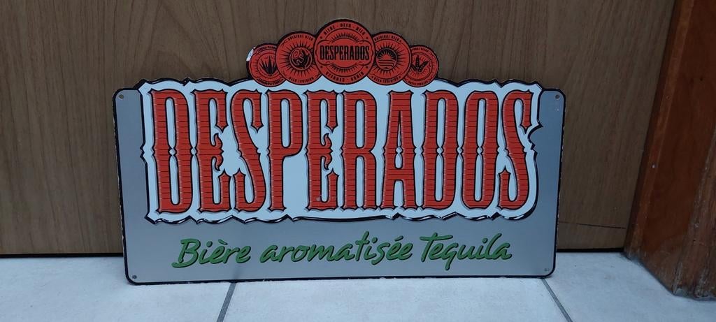 Panneau d'affichage Desperados Cerveza, Collections, Marques & Objets publicitaires, Enlèvement ou Envoi, Neuf, Panneau publicitaire