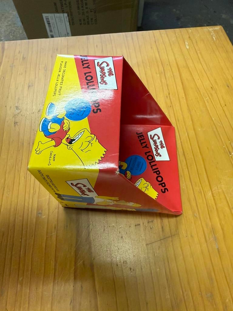 Lege doos The Simpsons, voor verzamelaars, Ophalen of Verzenden, Zo goed als nieuw, Tv, Overige typen