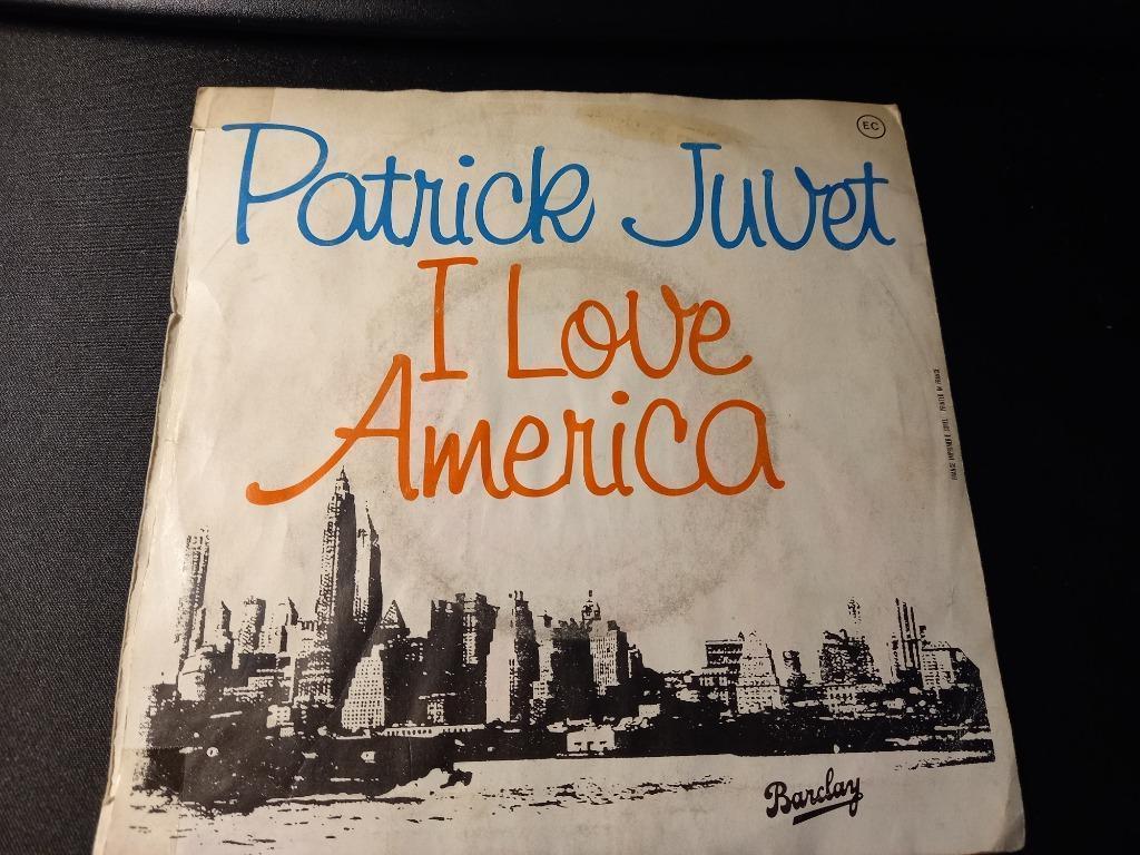 Patrick Juvet – I Love America '7, CD & DVD, Enlèvement ou Envoi, Single, Utilisé, Pop