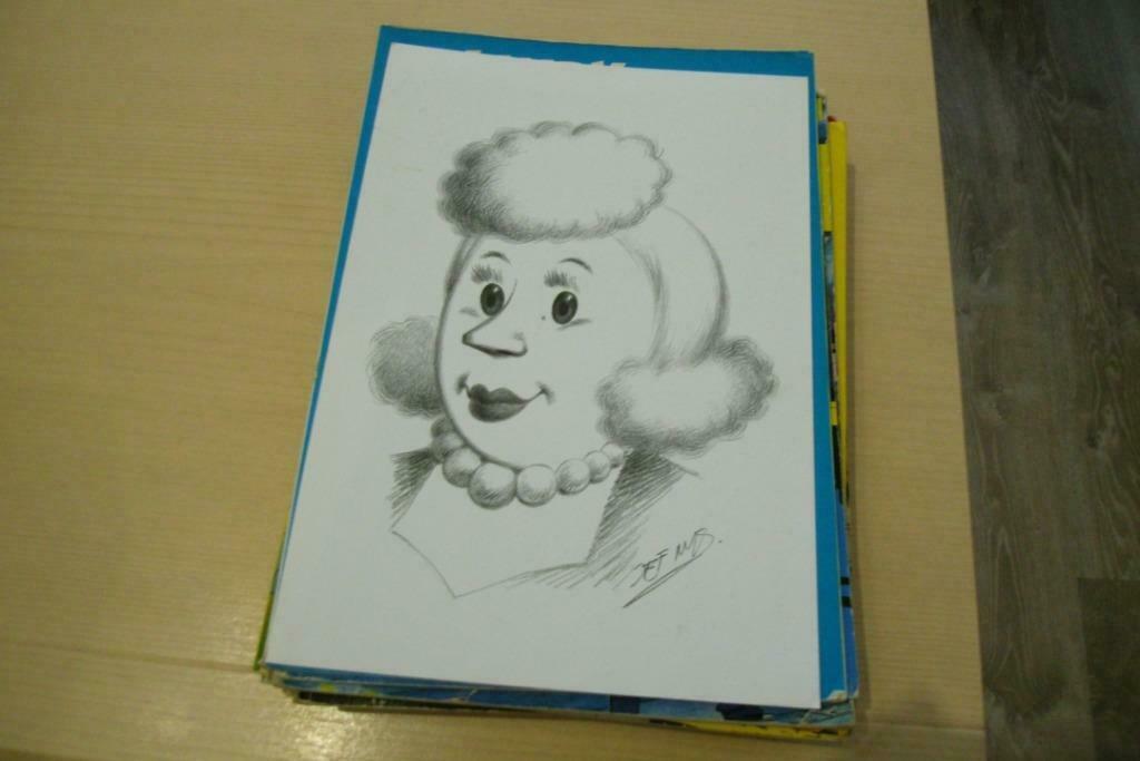 tekening van jef nijs, Enlèvement ou Envoi, Neuf