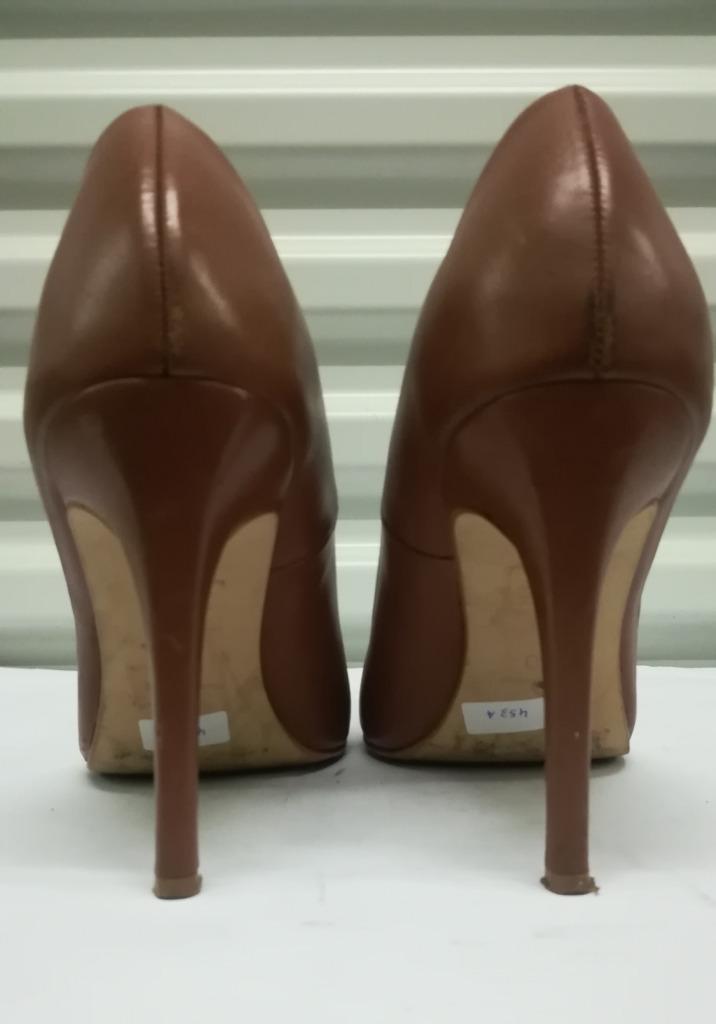 453A* COCO BELLA sexy escarpins bruns cuir (40), Escarpins, Brun, Porté, COCO BELLA