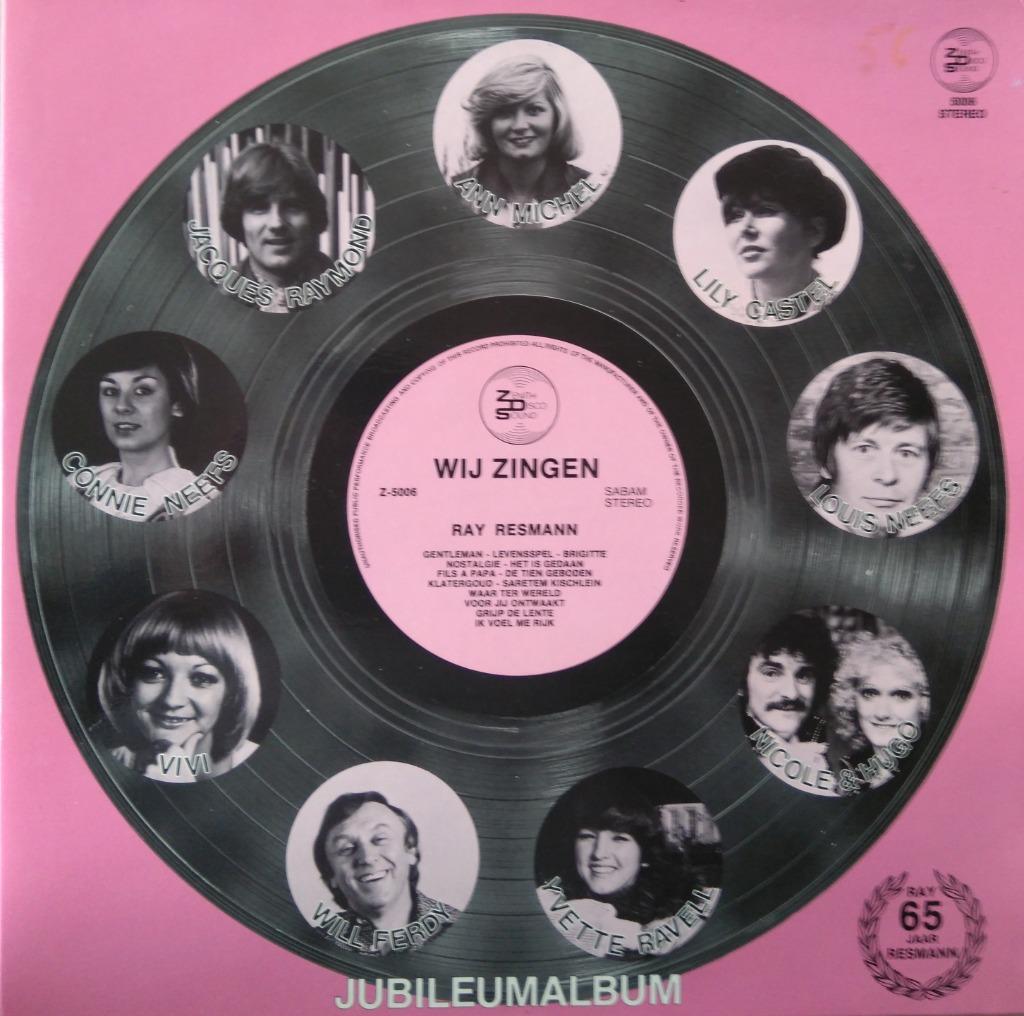 Wij zingen Ray Resman – Vivi / Ann Michel / Lily Castel…. -, Cd's en Dvd's, Vinyl | Nederlandstalig, Ophalen of Verzenden, Gebruikt