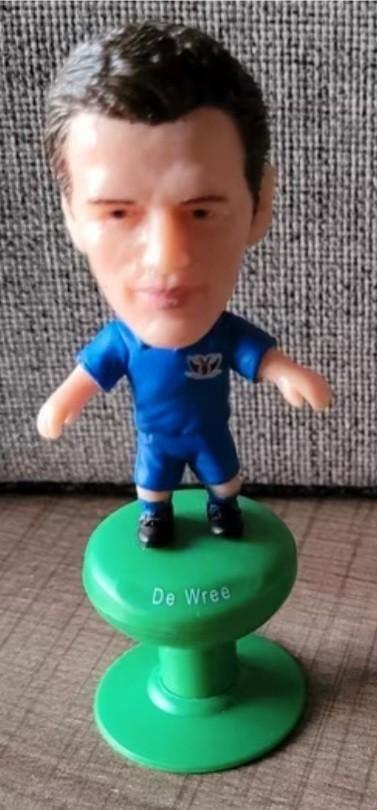 Voetbalpoppetje: De Wree, Ophalen of Verzenden, Gebruikt, Beeldje of Poppetje