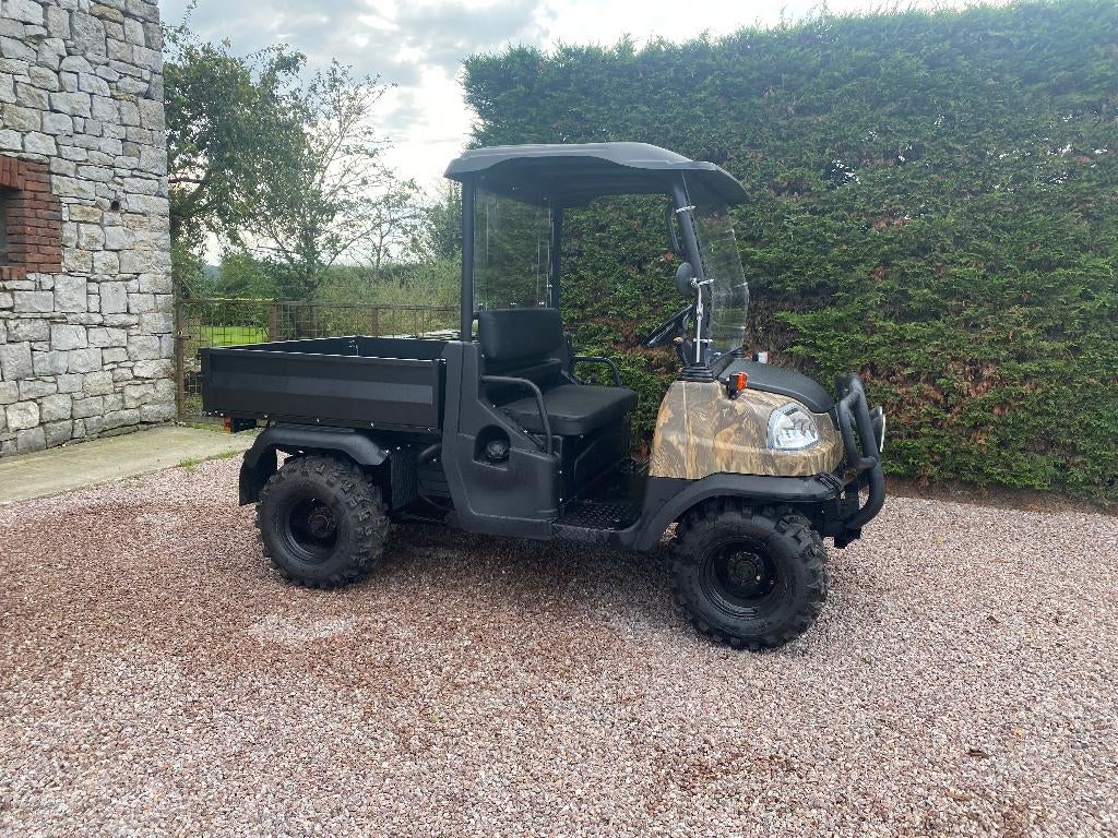 kubota RTV900, 11 kW of minder, 900 cc, 3 cilinders