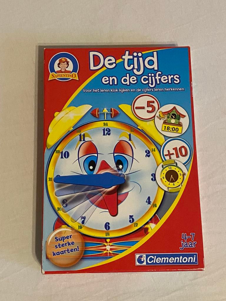 De klok leren lezen, Kinderen en Baby's, Speelgoed | Educatief en Creatief, Ophalen of Verzenden