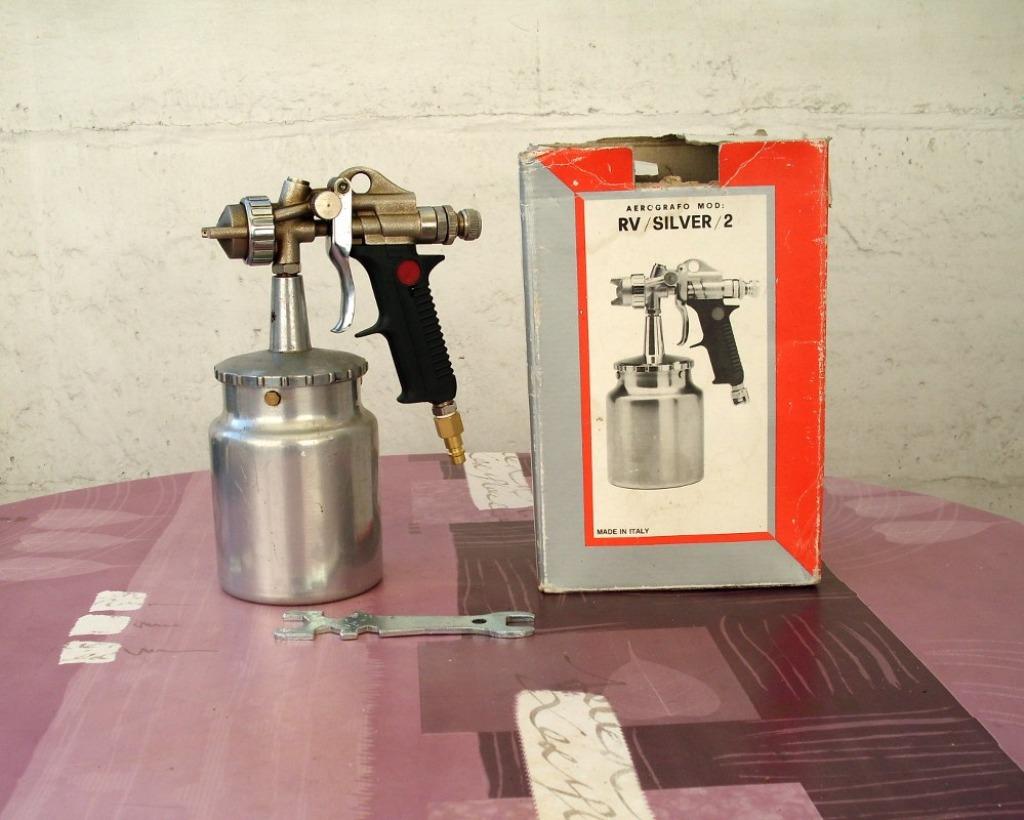 Spuitpistool Aerografo, Ophalen of Verzenden, Zo goed als nieuw, Verfspuit of Verfpomp