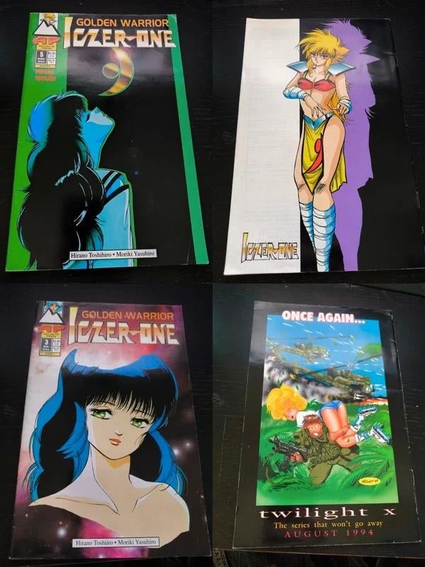 Lot 2 Golden Warrior Iczer-One Comics, Boeken, Ophalen of Verzenden