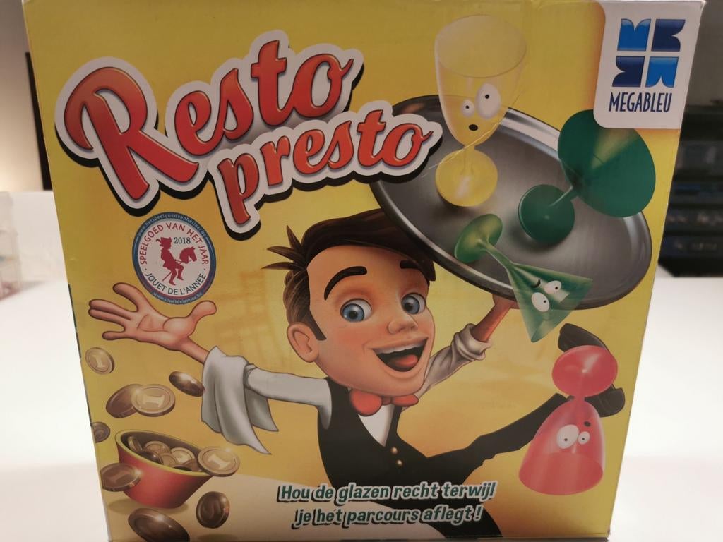 Resto presto gezelschapsspel, Ophalen, Zo goed als nieuw, Megableu