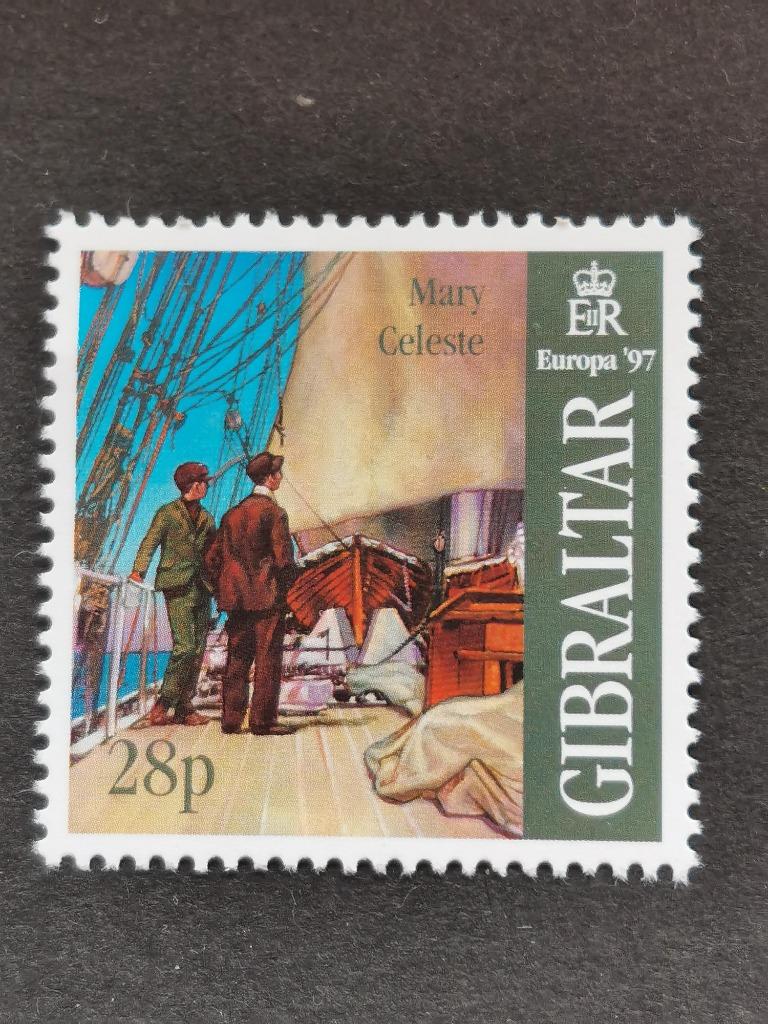 Gibraltar 1997 - Europe CEPT - navire Mary Celeste **, Enlèvement ou Envoi, Autres pays, Non oblitéré