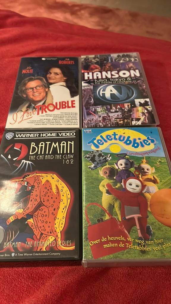 Cassettes VHS, Envoi, Utilisé, Autres genres