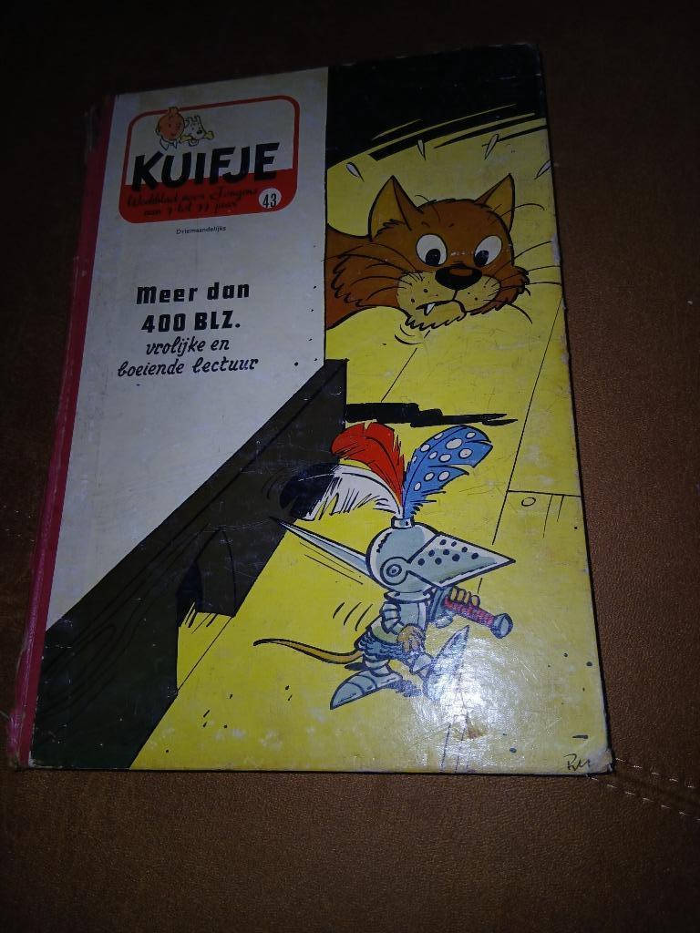 weekblad kuifje, album 43, 44, 45 (1959), Plusieurs BD, Enlèvement ou Envoi, Utilisé, Diverse Auteurs