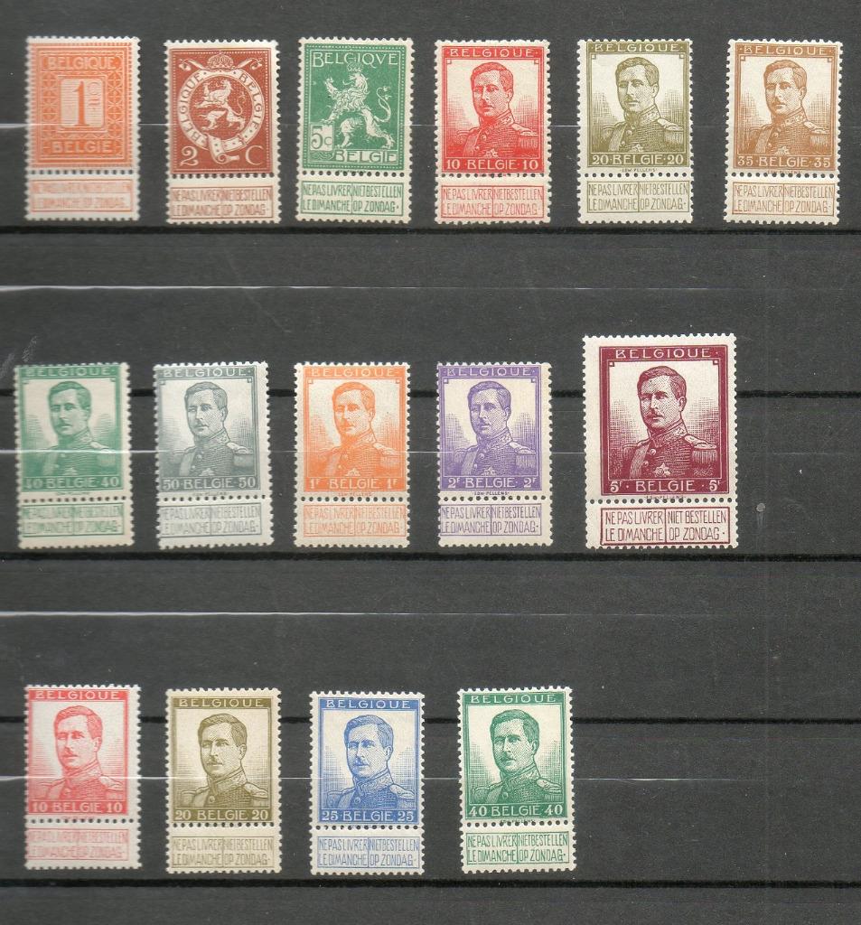 Année 1912 : 108-122 ** - Pellens, Enlèvement ou Envoi