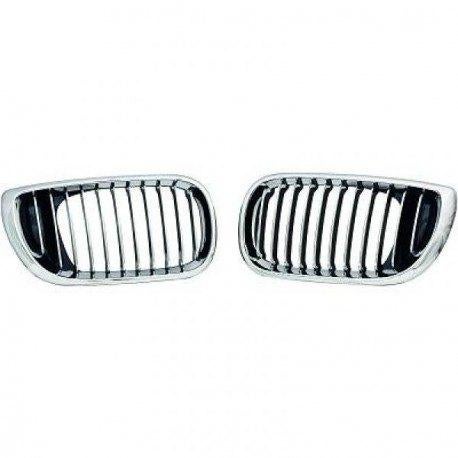 CALANDRE CHROME BMW E46 (01-05) BERLINE - TOURING - PHASE 2, Auto diversen, Tuning en Styling, Ophalen