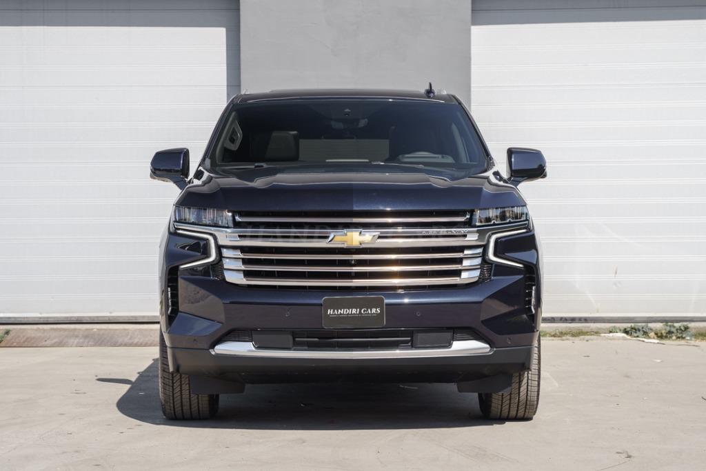 Chevrolet Suburban High Country LICHTE VRACHT 4 PLAATSEN, Auto's, Automaat, Suburban, Blauw, 7 zetels