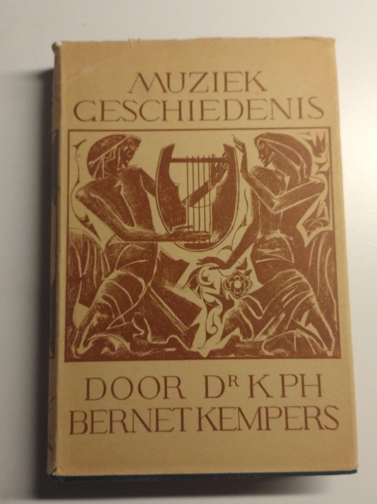 Muziekgeschiedenis door Dr. Bernet Kempers, Boeken, Ophalen of Verzenden, Gelezen