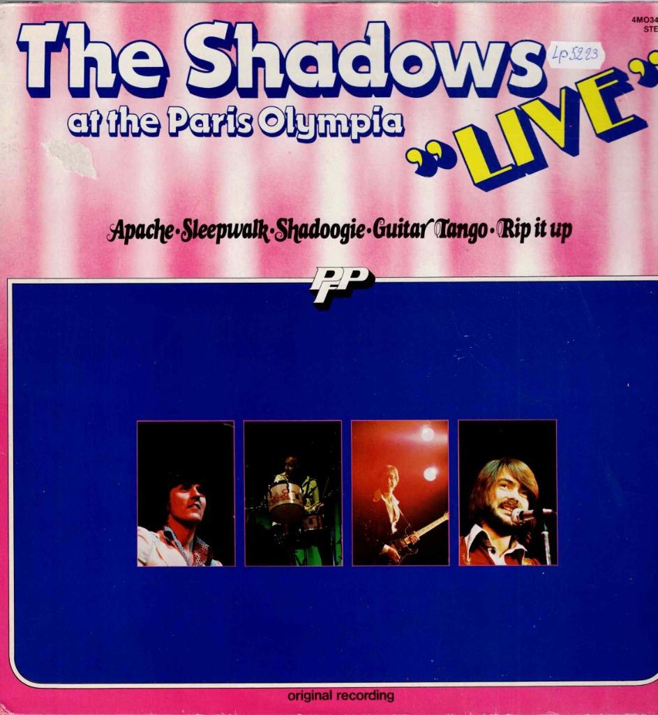 Vinyl, LP    -    The Shadows – Live At The Paris Olympia, Ophalen of Verzenden, Overige formaten