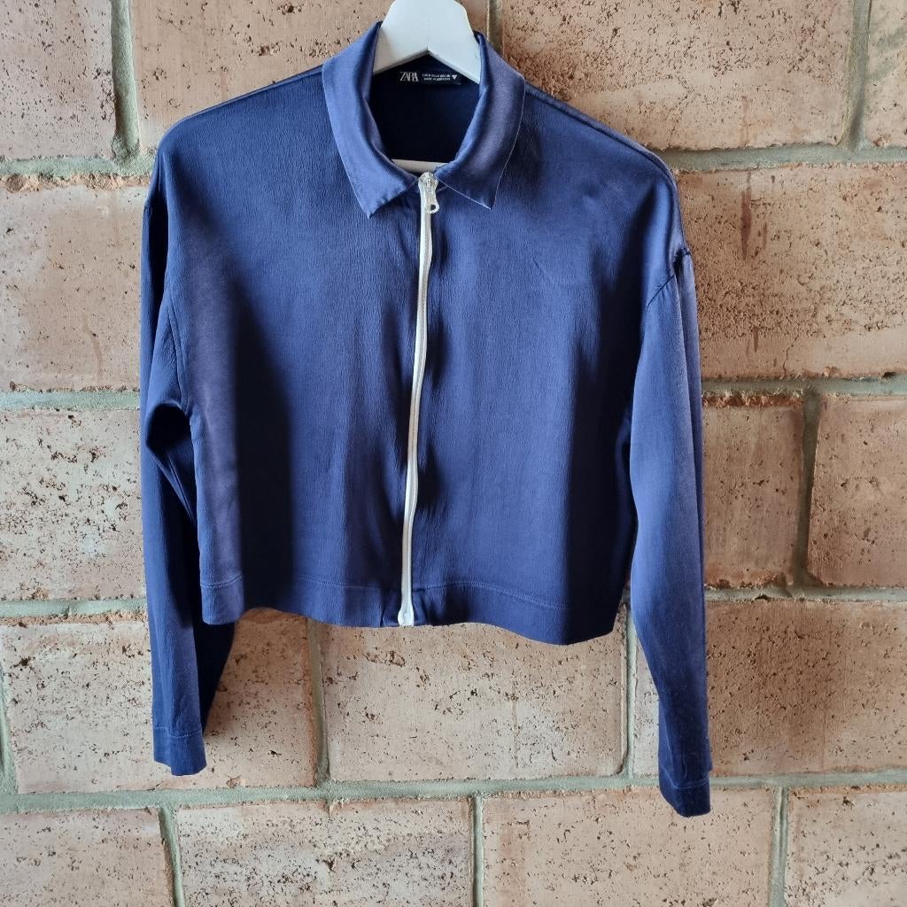 Spencer d'été bleu, Enlèvement ou Envoi, Comme neuf, Bleu, Zara