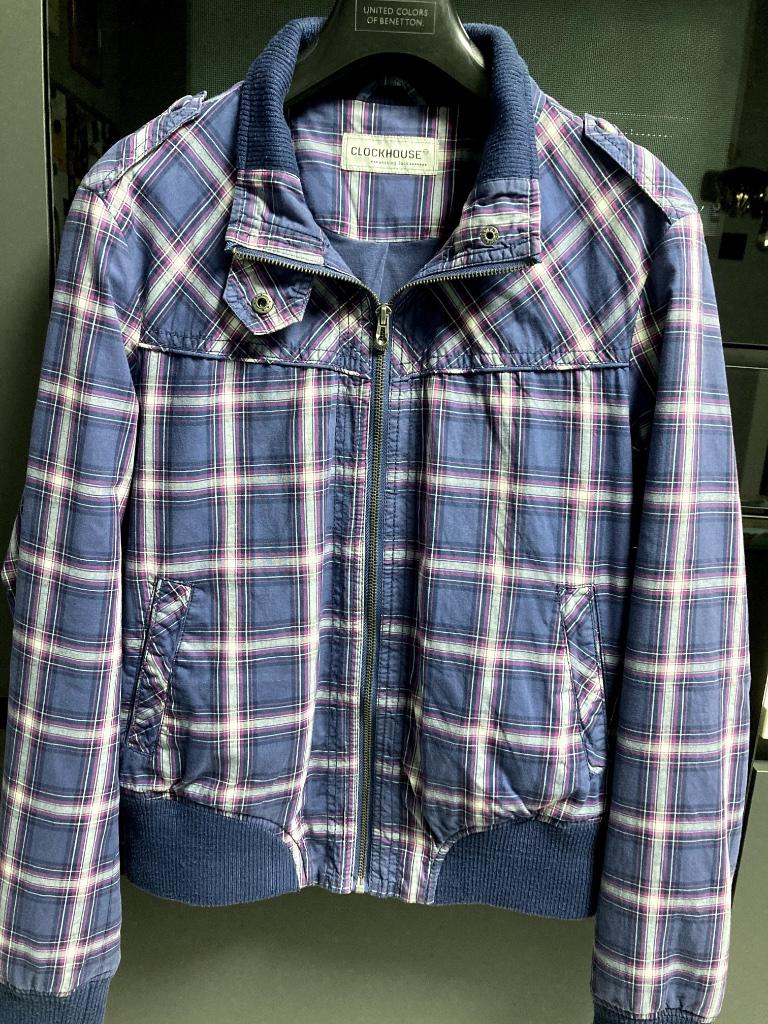 Meisjes/damesjas, Enlèvement ou Envoi, Comme neuf, Taille 42/44 (L), Bleu