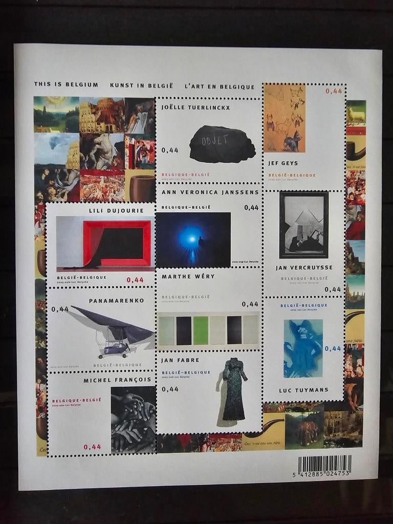 België OBP blok 124 ** 2005, Ophalen of Verzenden, Postfris, Postfris, Kunst