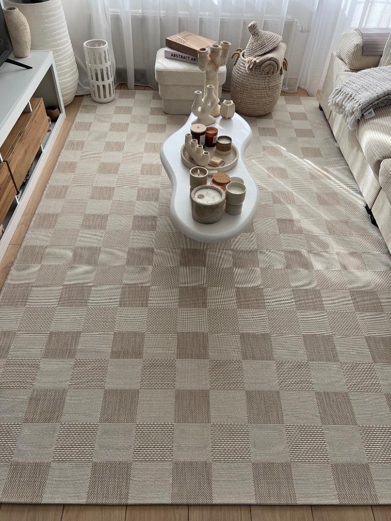 Tapis beige / crème, Maison & Meubles, Ameublement | Tapis & Moquettes, Neuf, 200 cm ou plus, 200 cm ou plus, Rectangulaire, Beige