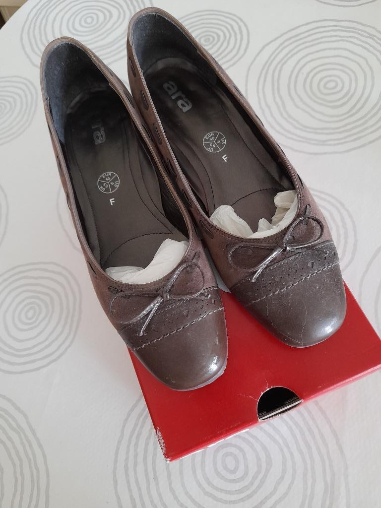 Ballerines ARA pointure 40, Ophalen, Ballerina's, Zo goed als nieuw, Bruin