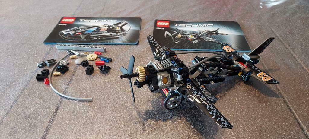 lego 42002 avion ou hovercraft, Ophalen of Verzenden, Gebruikt, Complete set, Lego