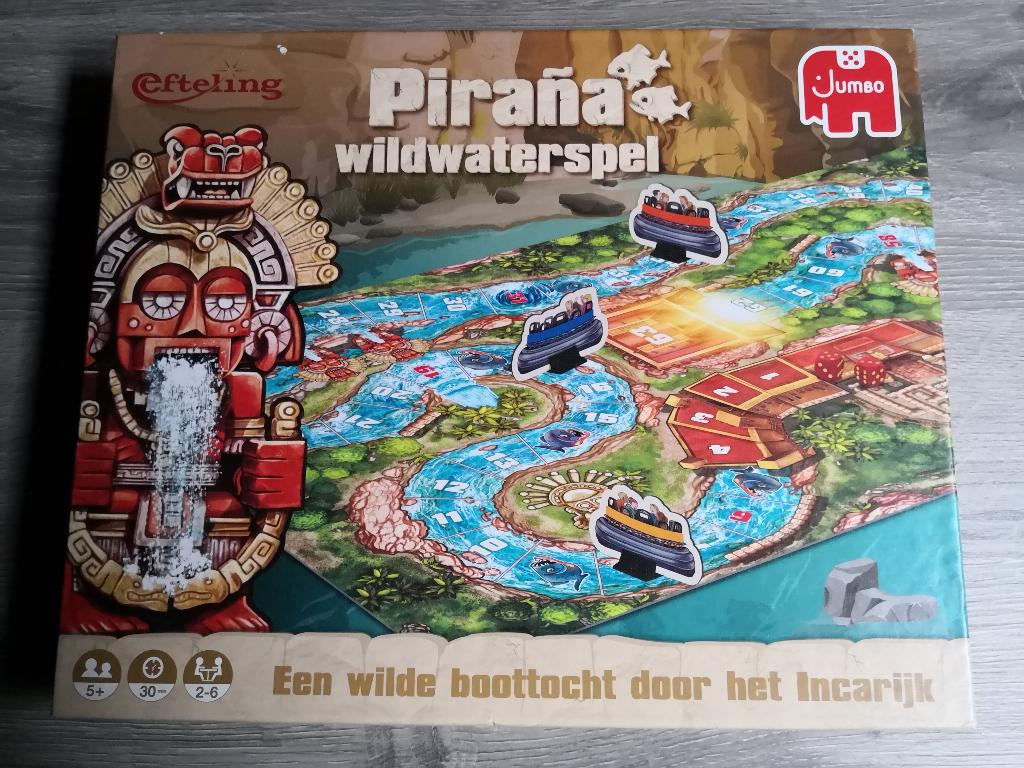 Jumbo Efteling Ganzenbord Pirana Wildwaterspel - Bordspel, Enlèvement