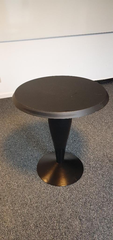 Rond bijzettafeltje, Huis en Inrichting, Ophalen, Kunststof, Gebruikt, Rond