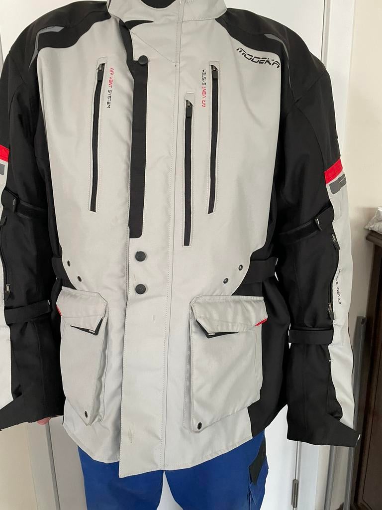 Moto vest 8xl merk Mooeka, Motoren, Kleding | Motorkleding, Ophalen, Laarzen