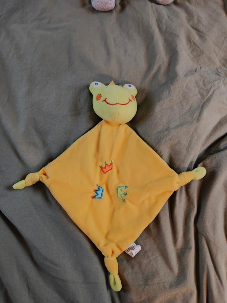 Knuffeldoekje kikker NIEUW, Enlèvement, Comme neuf, Grenouille